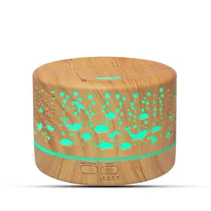 Домашний декоративный морской ультразвуковой 7 светодиодных цветных диффузоров, портативный аромадиффузор для подарков