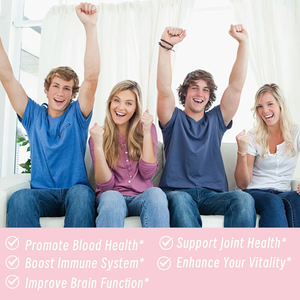 Bon prix Bonbons gommeux à la vitamine C et au fer pour soutenir l'énergie et le système immunitaire Gommes végétaliennes à la pectine de fer Supplément multivitaminé - Product Image 4