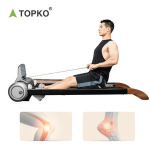 TOPKO — machine à rames magnétique LCD, équipement de gymnastique commerciale pour l'amincissement de la maison, tuyaux <span class=keywords><strong>abdominaux</strong></span> pliables avec comptage - Product Image 2