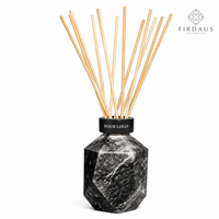Diffuseur de parfum artisanal en céramique Firdaus, bouteille décorative pour diffuseur d'arômes, conteneur décoratif pour la maison