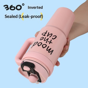 กระติกน้ำเก็บความเย็นขนาดใหญ่ รุ่นใหม่ คุณภาพสูง วัสดุสแตนเลส 316 สำหรับเดินทางข้ามประเทศ ความจุเยอะ ใช้ในรถยนต์ได้ พร้อมหลอดดูด เก็บความเย็นได้นาน 6-12 ชั่วโมง - Product Image 4