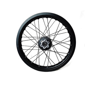 Jeu de roues SUR RON/TALARIA, jantes noires et moyeux noirs-21/<span class=keywords><strong>18</strong></span> - Product Image 4