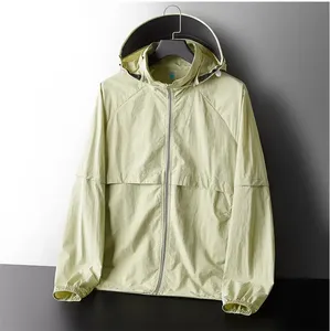 Manteau de protection solaire respirant femmes manteaux légers pour courir Camping randonnée voyage Protection UV vestes minces - Product Image 5