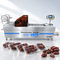 Machine d'emballage de dattes à grande vitesse avec système d'emballage sous film étirable pour l'exportation de dattes de qualité supérieure