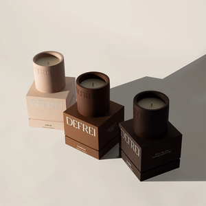 Velas Aromáticas AIKUN de Lujo, con Cera de Soya, en Frascos de Cerámica Personalizados, de Larga Duración, para Decoración del Hogar y Aromaterapia - Product Image 4