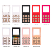 Großhandel Hochpigmentierte Wasserfeste Metallic-Finish Mineralische Private Label Vegane Lidschatten-Palette