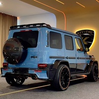 Kit carrosserie en fibre de carbone style KY pour Mercedes-Benz Classe G W464 W465, passages de roue avant et arrière, pare-chocs avant et arrière