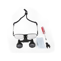 Dental Surgical Loupes 2.5X 3.0X 3.5X Magnifier Dental Binocular 280mm-600mm