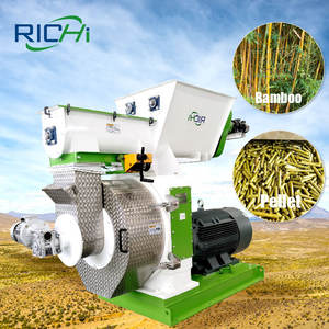 RICHI Neues Design 1-2t/h Biomasse-Pelletiermaschine für Bambus - Product Image 1