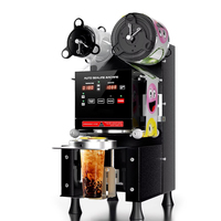 Machine de remplissage et de scellage entièrement automatique en acier inoxydable Walleapc pour tasses de boissons, jus, lait, thé, café, plastique et papier, petite taille