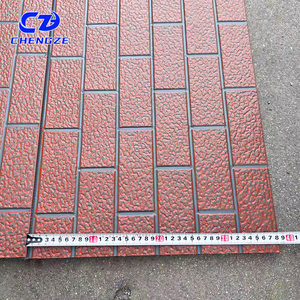 <span class=keywords><strong>Pannelli</strong></span> 3D per Pareti, <span class=keywords><strong>Pannelli</strong></span> Isolanti in Schiuma PU, Pannello Sandwich da 16MM per Case Prefabbricate Esterne - Product Image 5