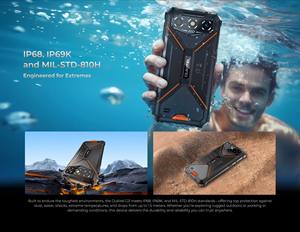 Teléfono <span class=keywords><strong>Celular</strong></span> 4G LTE Global Desbloqueado de 6 Pulgadas, G3 Android Octa Core, <span class=keywords><strong>Resistente</strong></span> al <span class=keywords><strong>Agua</strong></span>, para Exteriores, IP68 IP69K, Smartphone Robusto - Product Image 6