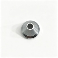 Réflecteur lisse AL6063 à LED unique, faisceau focalisé longue portée pour lampe torche tactique (usine)