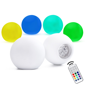 Bán buôn 14 inch IP68 không thấm nước điều khiển từ xa LED năng lượng mặt trời nổi Đèn Hồ bơi cho Phục sinh bên cho vườn bơi Ao - Product Image 2