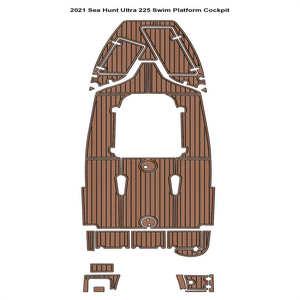 Plataforma de Madera de Teca EVA Sea Hunt Ultra 225 2021, Artículo de Venta Caliente en eBay y AliExpress para Yates y Embarcaciones - Product Image 3