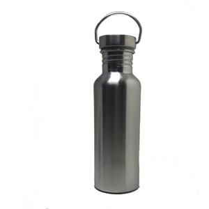 Bouteille d'eau sportive en acier inoxydable 500ml-1000ml réutilisable à large ouverture pour activités de plein air - Product Image 3
