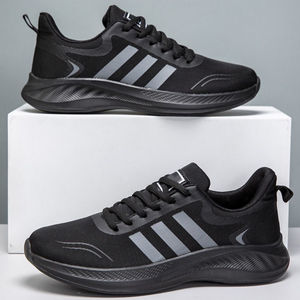 Chaussures de course légères et amorties, chaussures basses adaptées aux sports et aux loisirs. - Product Image 3