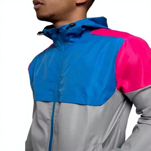 Chaqueta Deportiva para Hombre, con Bloques de Color, Resistente al Viento, Transpirable, con Cierre de Cremallera, Cuello Mao, Corte Regular, para Invierno y Actividades al Aire Libre - Product Image 5