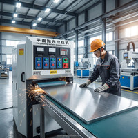 Machine de polissage de surface plane, équipement de tréfilage à bande abrasive pour le finissage des plaques en acier inoxydable