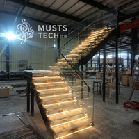 Fabricant direct d'usine de produits haut de gamme, marque privée, emballage personnalisé, approvisionnement en gros, escalier sur mesure