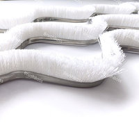 PBT haute densité poils sec tapis de ski brosse bande formée de qualité industrielle support OEM personnalisable