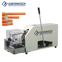 Machine de découpe manuelle de blindages et de tresses de câbles Eastontech EW-1050-2 pour fils de 4 à 100 mm, longueur de 3 à 120 mm