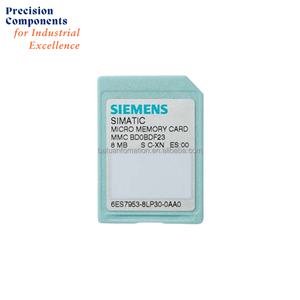 Cartão de Memória Micro SIEMENS PLC SIMATIC S7-300 2MB para Programação de Controle Industrial PLC 220V Ethernet/Modbus/Profibus/CC-Link - Product Image 1