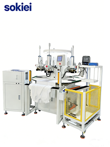 เครื่องปั๊มร้อนอัตโนมัติแบบหลายสถานีสำหรับผ้าเสื้อผ้าทุกชนิด - Product Image 2