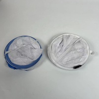 Panier de séchage double couche supports pour vêtements suspendus filet à linge filet de séchage pour lingerie sous-vêtements sèche-pull pliable