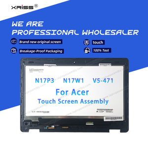 ขายส่งใหม่ 14.0" TFT LCD หน้าจอสัมผัสชุดประกอบดิจิไทเซอร์สำหรับเอเซอร์ aspire R5-471T พร้อม CE - Product Image 1