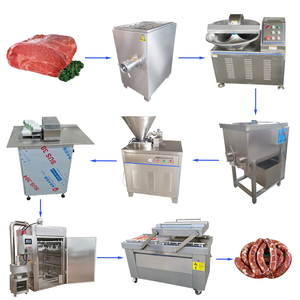 Massage Tumbling Meat Machine Sausage Drying Room Full Set Hungarian Sausage Making Equipment - Product Image 1