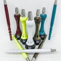 Narguilé en aluminium russe de qualité supérieure Alpha X Unique Shisha avec ensemble de chicha allemande emballage de boîte-cadeau de fantaisie techniques de miroir
