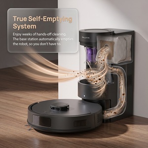 PT20-C800 Auto Empty Robot Vacuum Cleaner 18000Pa LDS Laser Tuya APP Sweep <b>Mop</b> Vacuum Robot For Pet Hair - Product Image 1