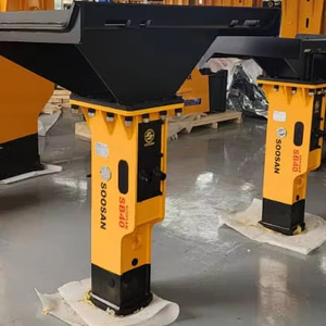 เบรกเกอร์ไฮดรอลิกประเภทกล่อง SB40จาก Soosan ตัวเครื่องหลักลื่นไถลรับประกันสิบสองเดือนและคุณสมบัติมาตรฐาน - Product Image 1