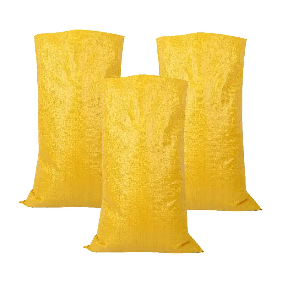 10kg 15kg 25kg 50 kg PP sacchetti tessuti bopp sacchetti di riso emballage fornitura di polipropilene per farina di riso, frumento, sacchetto di soia tessuto PP