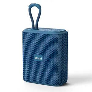 FANSBE Alto-falante sem fio de tecido Bluetooth portátil à prova d'água 5w para uso ao ar livre Deep Bass pequeno IPX6