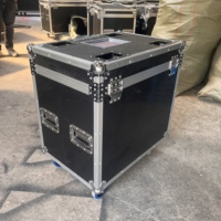 Flight case en aluminium sur mesure pour projecteur LED RGBW Zoom Wash Moving Head 19x15W, et pour projecteurs LED Disco Par en aluminium pour équipement de scène