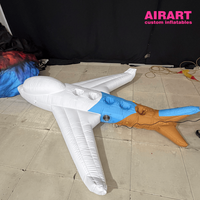 Costumes d'avion gonflables pour la décoration des aires de jeux pour enfants - Costumes d'avion pour adultes pour les fêtes d'anniversaire