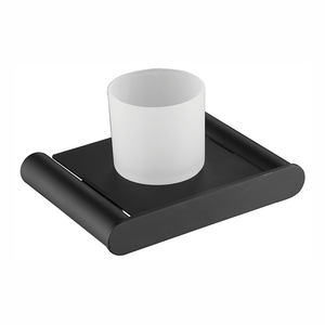 304 נירוסטה באיכות טובה מגבת רכבת מאט שחור יחיד מגבת בר - Product Image 6