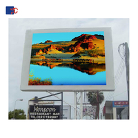 Panneau d'affichage mobile LED extérieur P10 P8 P6 P5 P4 P3, mur vidéo, taille personnalisée, luminosité 6000 CD, 16:9, CE ROHS FCC