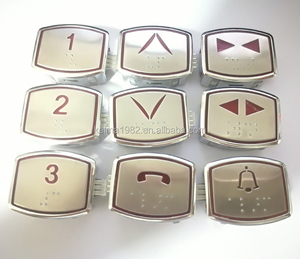 Pulsador de elevación, botón de llamada de elevador, interruptor de botón de elevador Xinda ZL-30 - Product Image 2