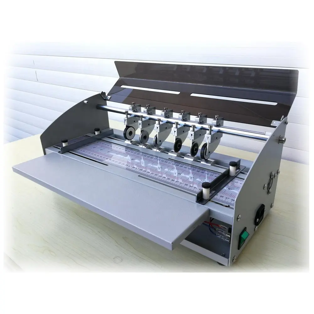 H500 elektrische Multi Funktion papier Creaser Rillen Maschine mit perforieren/schneiden