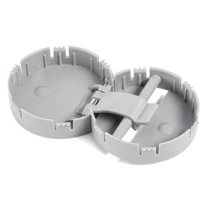 Connecteur encastré pour table. Plastique. Gris - Product Image 1