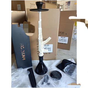 Ensemble de <span class=keywords><strong>chicha</strong></span> portable russe en résine, design <span class=keywords><strong>AK47</strong></span>, pour bar à <span class=keywords><strong>chicha</strong></span> - Product Image 4