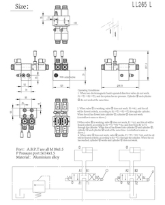 Wholesale LL265 12V 24V Hydraulic <b>Power</b> Pack Pump Unit Hydraulic <b>Blocks</b> - Product Image 3