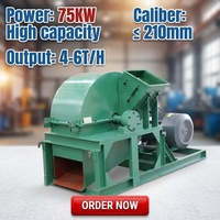 Broyeur de bois pour l'aménagement paysager MX-800, granulométrie 3-15 mm, moteur en cuivre pur, personnalisable OEM