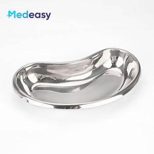 Plateau rénal carré en acier inoxydable 304 Medeasy Medical, plateau à instruments, bol à médicaments pour opérations dentaires, vétérinaires et chirurgicales - Product Image 5