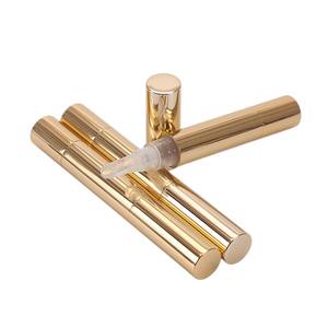 Tubos de Brillo Labial de Aluminio de 5 ml con Logotipo Personalizado, Tubos Cosméticos Vacíos con Pincel - Product Image 1