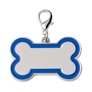 Targhette in Lega di Zinco a Forma di Osso per Cani, Etichette Identificative in Metallo, Vendita all'Ingrosso - Product Image 1