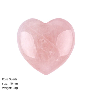 Cuori in <span class=keywords><strong>Cristallo</strong></span> <span class=keywords><strong>di</strong></span> Quarzo Rosa e <span class=keywords><strong>Occhio</strong></span> <span class=keywords><strong>di</strong></span> <span class=keywords><strong>Tigre</strong></span> da 4cm all'Ingrosso, Pietre Semipreziose Curative per Decorazione Casa - Product Image 3
